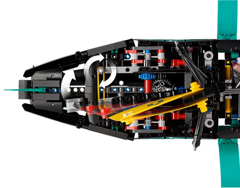 Lego Technic 42174 Emirates Team New Zealand, jahta AC75