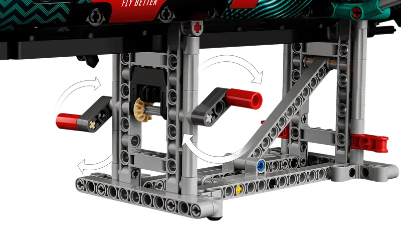 Lego Technic 42174 Emirates Team New Zealand, jahta AC75