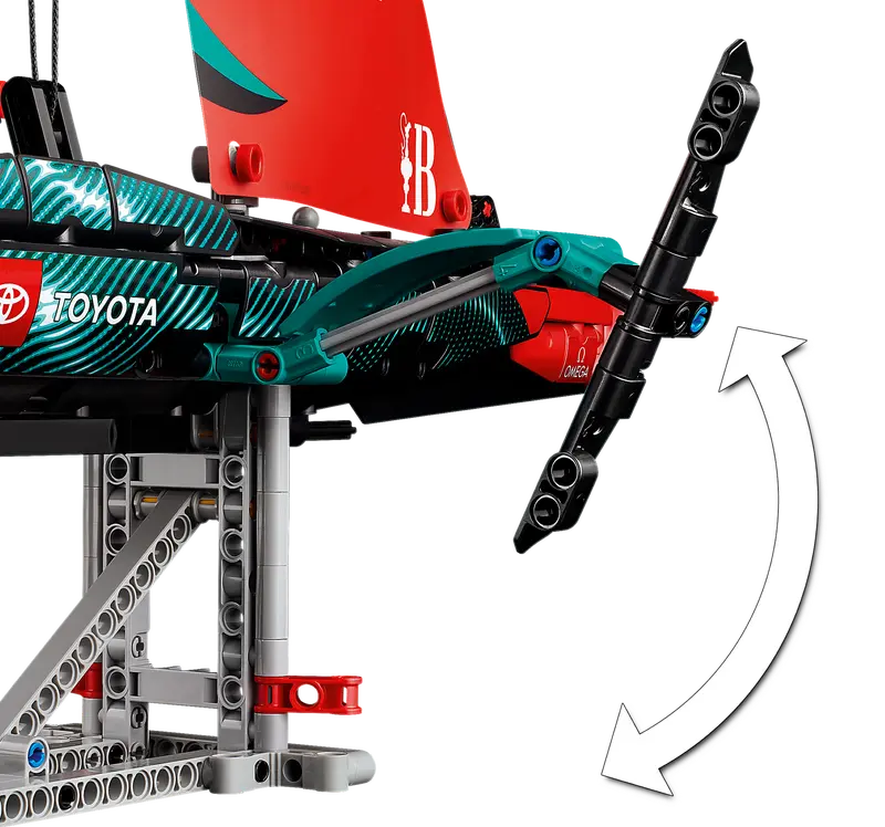 Lego Technic 42174 Emirates Team New Zealand, jahta AC75