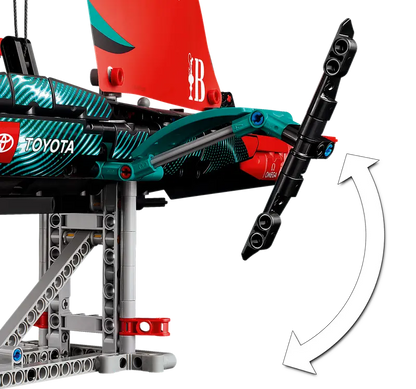 Lego Technic 42174 Emirates Team New Zealand, jahta AC75