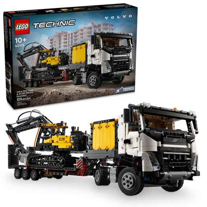 Lego Technic 42175 Tovornjak Volvo FMX in električni bager EC230