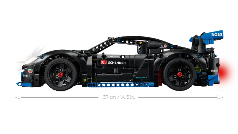 Lego Technic 42176 Dirkalni avtomobil Porsche GT4 e-Performance