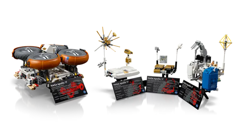 Lego Technic 42182 Lunarno vozilo NASA Apollo LRV