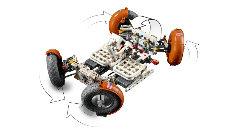 Lego Technic 42182 Lunarno vozilo NASA Apollo LRV