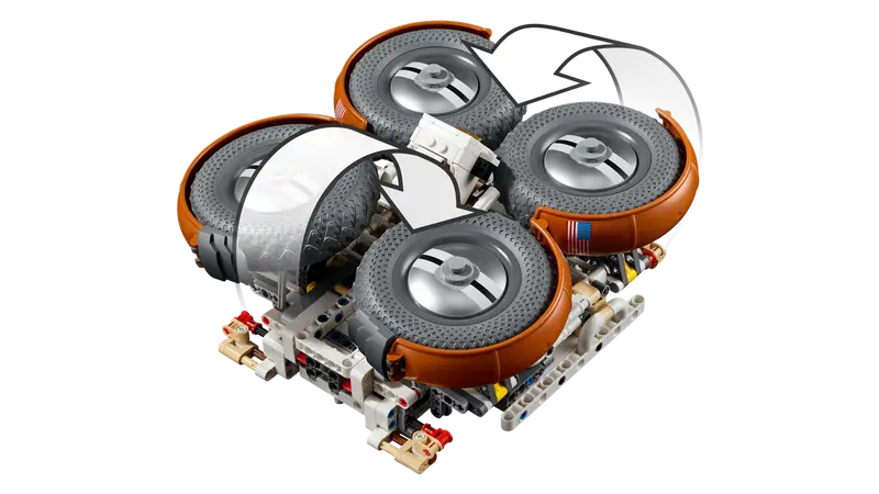 Lego Technic 42182 Lunarno vozilo NASA Apollo LRV