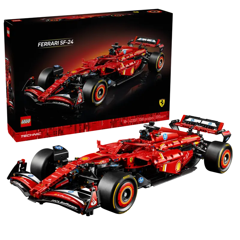 Lego Technic 42207 Avtomobil Ferrari SF-24 F1