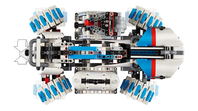 Lego Technic 42211 Lunarno vesoljsko vozilo rover Lunar Outpost