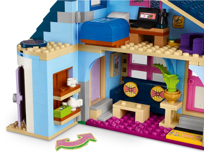 Lego Friends 42620 Družinski hiši Ollyja in Paisley