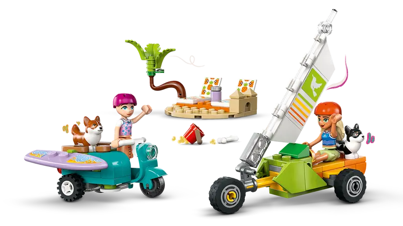 Lego Friends 42641 Pustolovščina s srferskimi psički in skuterjem