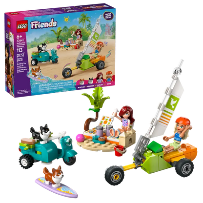 Lego Friends 42641 Pustolovščina s srferskimi psički in skuterjem