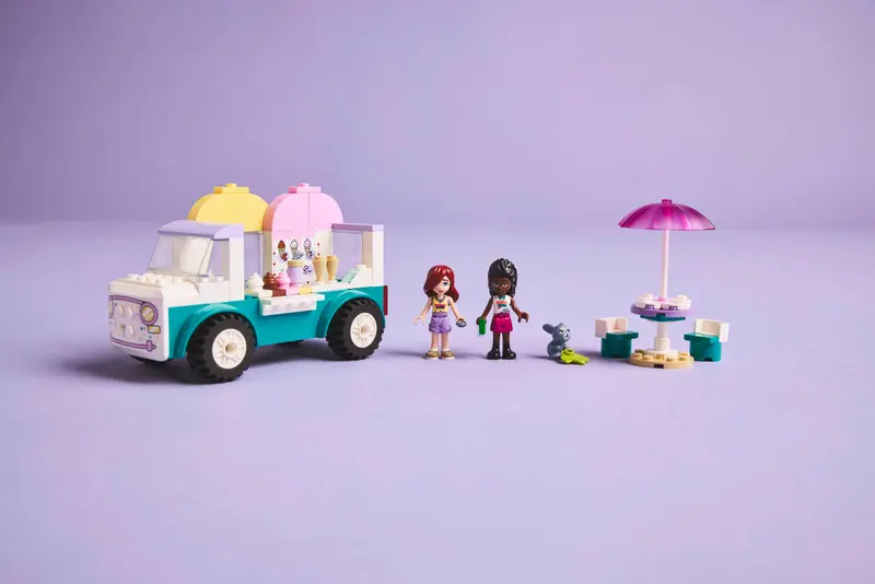 Lego Friends 42644 Sladoledarski kombi v Heartlake Cityju