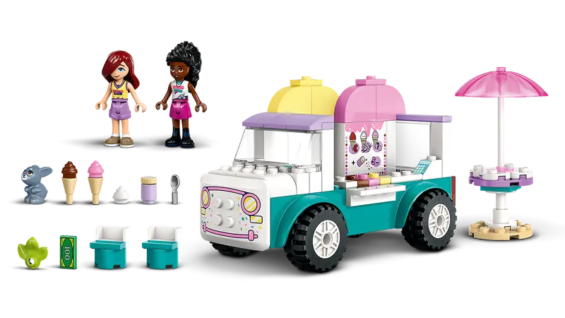 Lego Friends 42644 Sladoledarski kombi v Heartlake Cityju