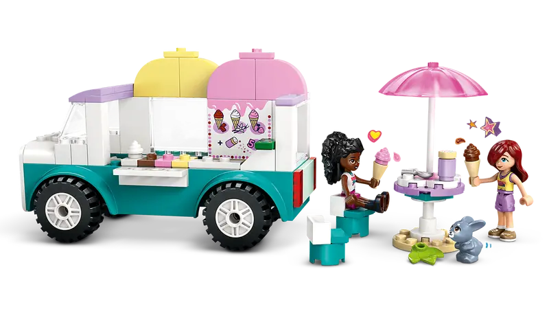 Lego Friends 42644 Sladoledarski kombi v Heartlake Cityju