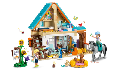Lego Friends 42651 Veterinarska klinika za konje in hišne ljubljenčke