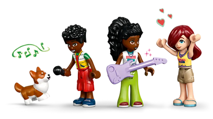 Lego Friends 42653 Glasbena trgovina in stanovanje