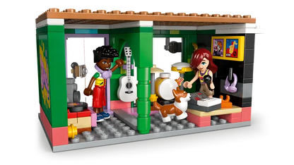 Lego Friends 42653 Glasbena trgovina in stanovanje