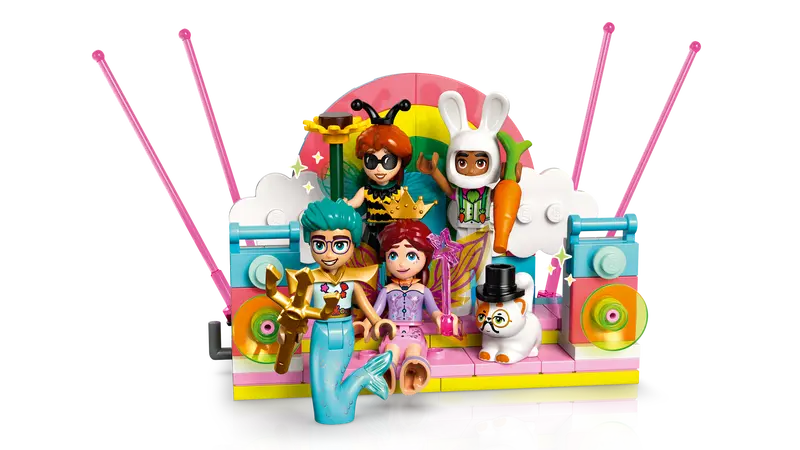 Lego Friends 42661 Zabava v maskah s samorogom in dobro vilo