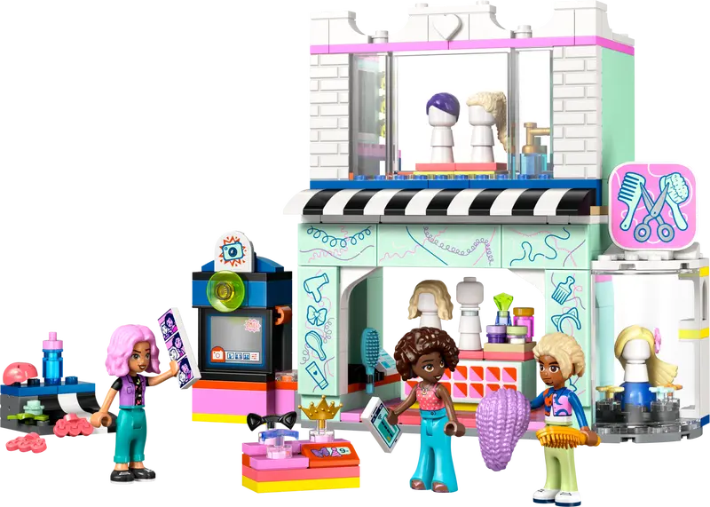 Lego Friends 42662 Frizerski salon in trgovina z modnimi dodatki