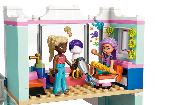 Lego Friends 42662 Frizerski salon in trgovina z modnimi dodatki