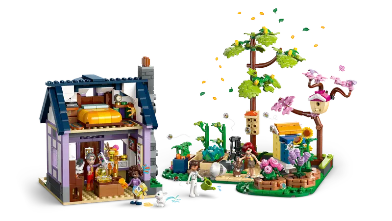 Lego Friends 42669 Čebelarjeva hiša in cvetlični vrt