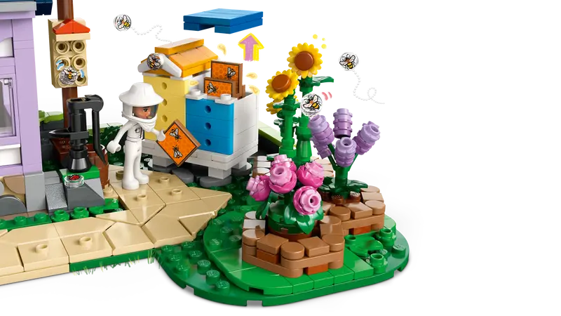 Lego Friends 42669 Čebelarjeva hiša in cvetlični vrt