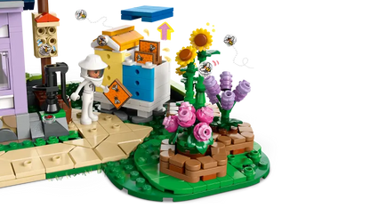 Lego Friends 42669 Čebelarjeva hiša in cvetlični vrt