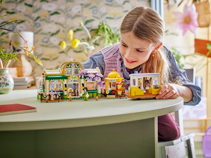 Lego Friends 42671 Rastlinska kavarna in cvetličarna