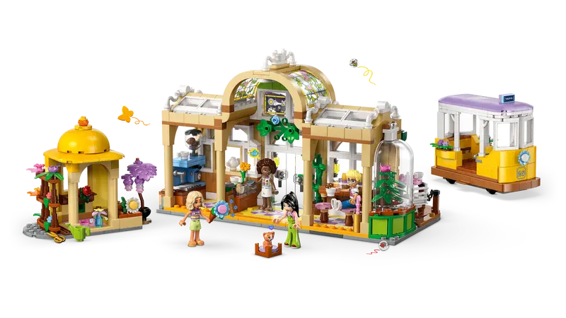 Lego Friends 42671 Rastlinska kavarna in cvetličarna