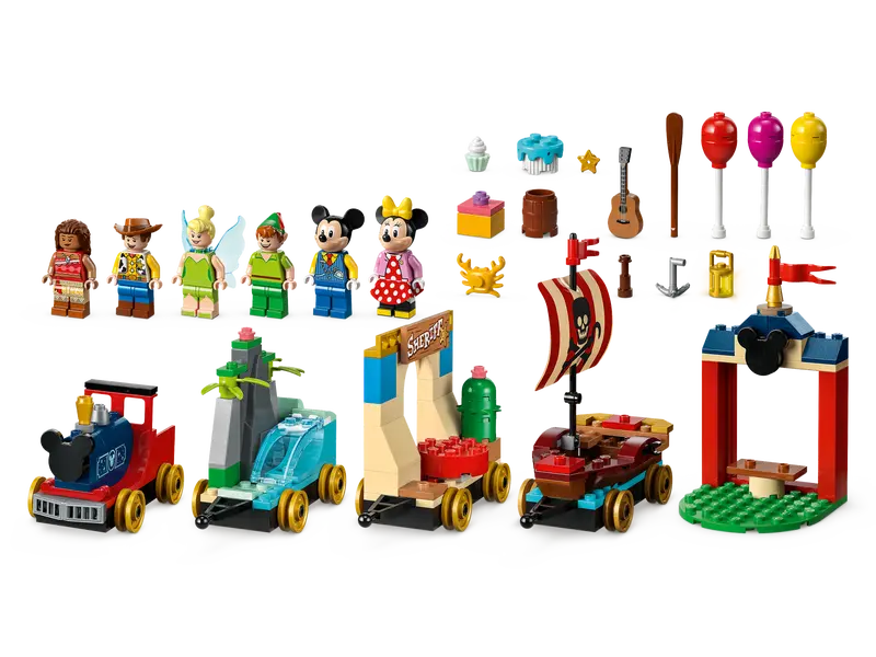 LEGO 43212 Disney: praznični vlak (Disney 100 Anniversary)