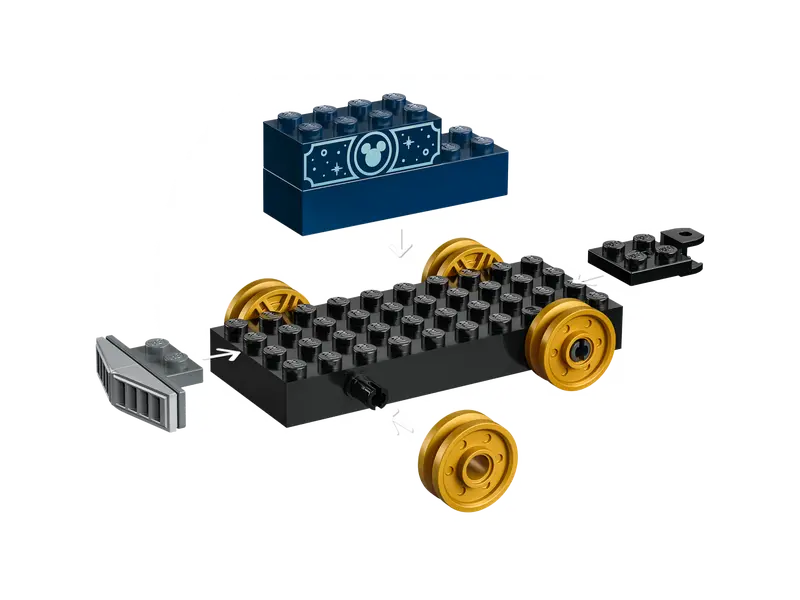 LEGO 43212 Disney: praznični vlak (Disney 100 Anniversary)