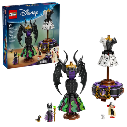 Lego Disney Classic 43262 Obleki Zlohotnice in Cruelle De Vil