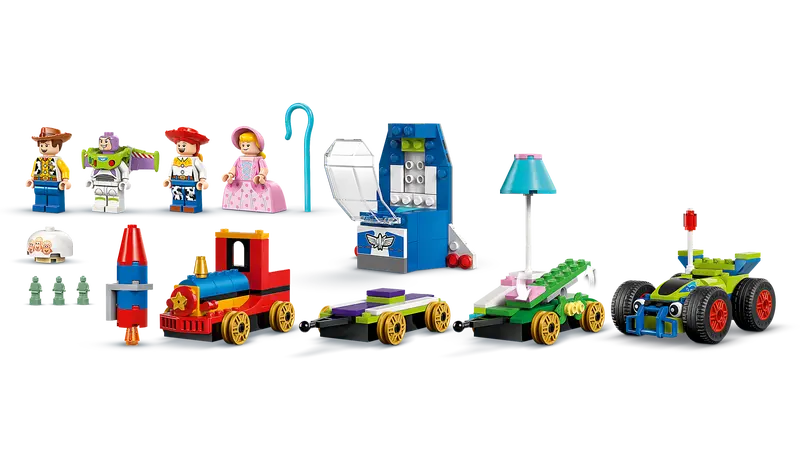 Lego Disney 43264 Praznovanje Sveta igrač - Vlak in avtomobilček