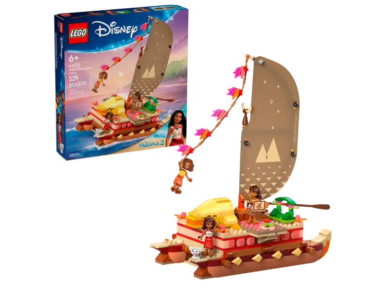 Lego Disney Princess 43270 Vaianina pustolovščina s kanujem