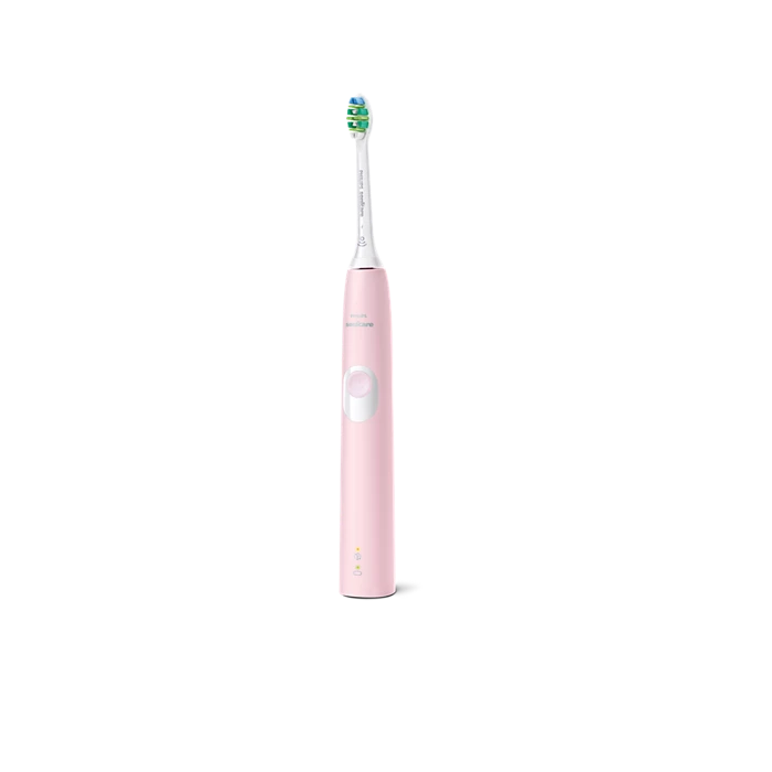 PHILIPS - Sonicare ProtectiveClean 4300 HX6800/35 – 2 električni sonični zobni ščetki (set ročaja + etui)roza/črna