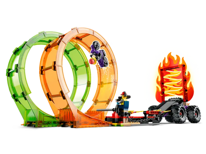 Lego City 60339 Dvojna kaskaderska zanka