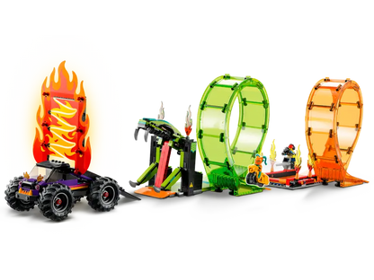 Lego City 60339 Dvojna kaskaderska zanka