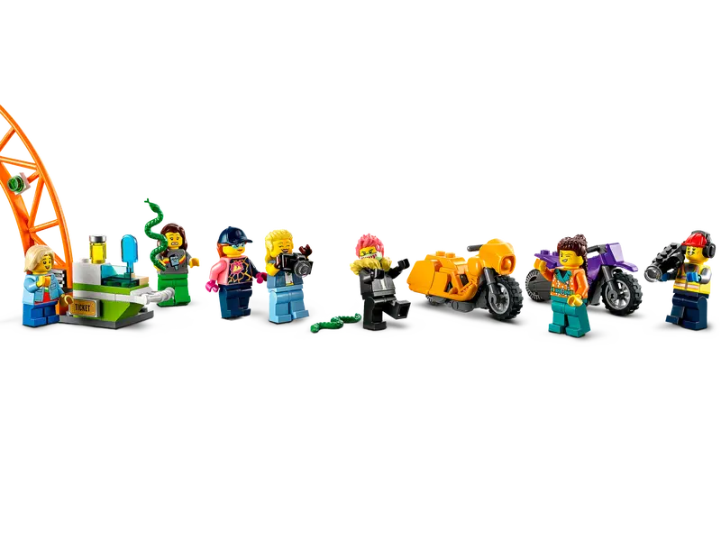Lego City 60339 Dvojna kaskaderska zanka