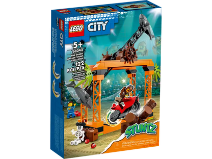 LEGO City 60342 Kaskaderski izziv Napad morskega psa