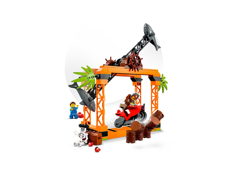 LEGO City 60342 Kaskaderski izziv Napad morskega psa