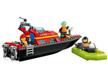 Lego City 60373 Gasilski reševalni čoln