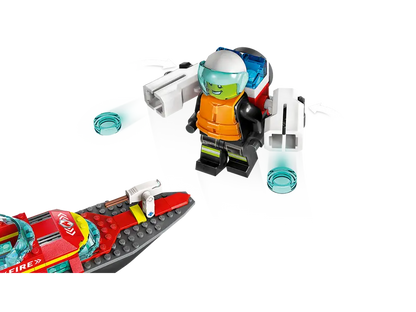 Lego City 60373 Gasilski reševalni čoln