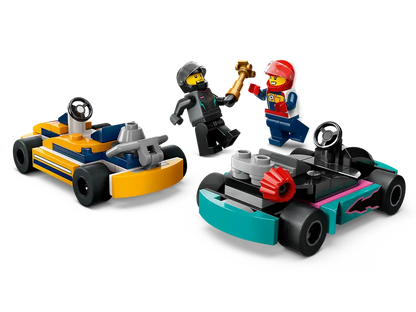 Lego City 60400 Gokarti in dirkalci