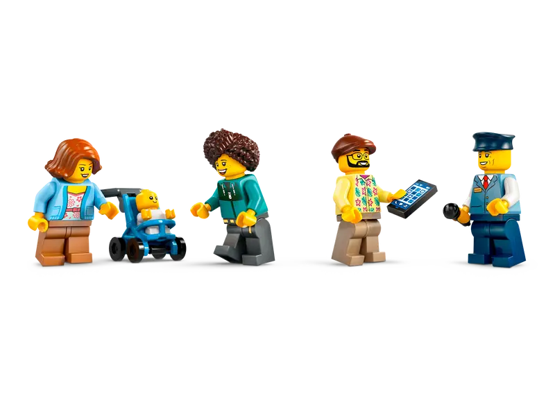 Lego City 60407 Rdeči dvonadstropni turistični avtobus