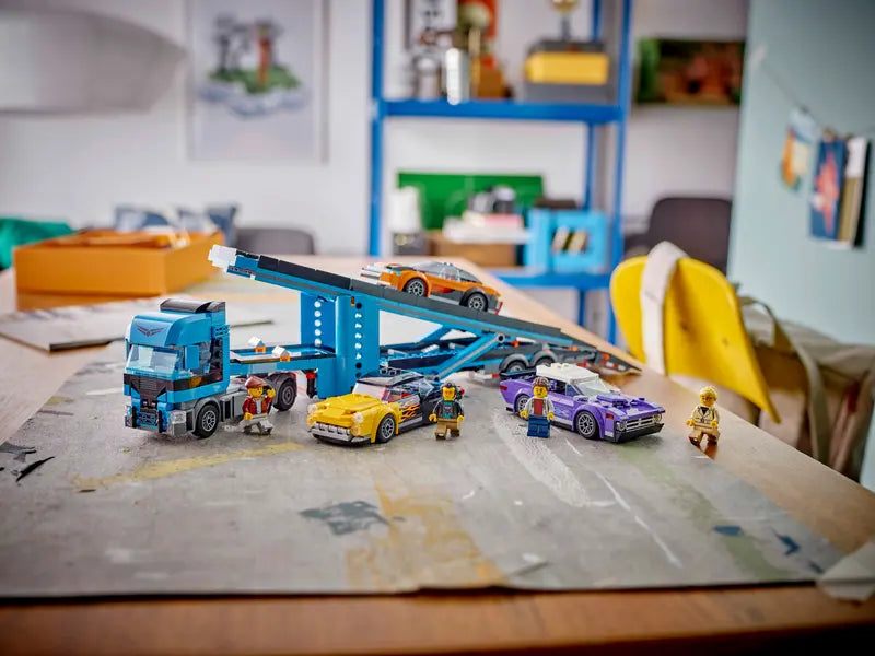 Lego City 60408 Transportno vozilo za avtomobile z avtomobili