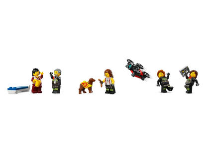 Lego City 60414 Gasilska postaja z gasilskim vozilom