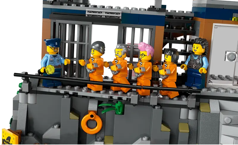 Lego City 60419 Policijski Otoški zapor