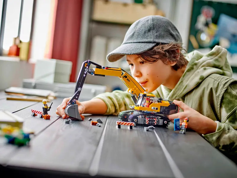 Lego City 60420 Rumeni gradbeni bager