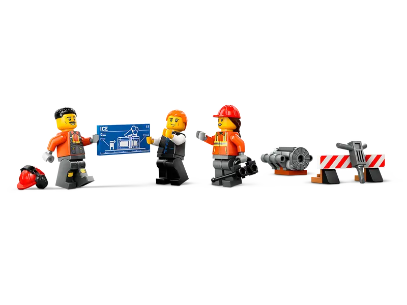 Lego City 60420 Rumeni gradbeni bager