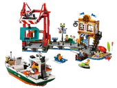 Lego City 60422 Obmorska luka s tovorno ladjo