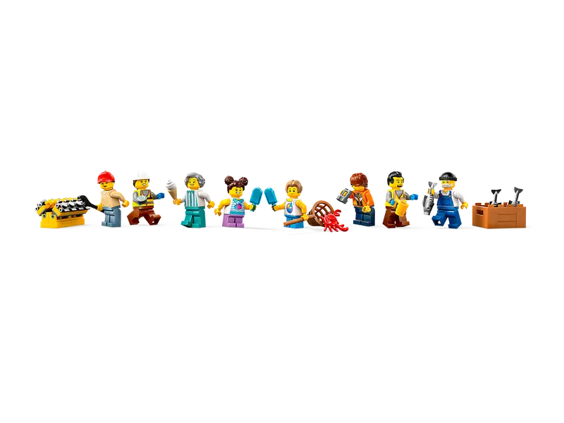 Lego City 60422 Obmorska luka s tovorno ladjo